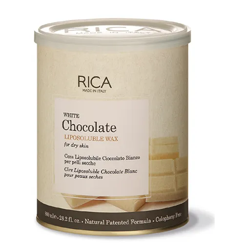 RICA Baltās šokolādes vasks, 800ml